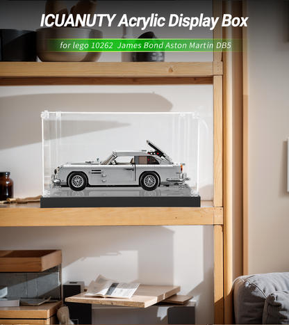 Display case for LEGO James Bond Aston Martin DB5 10262