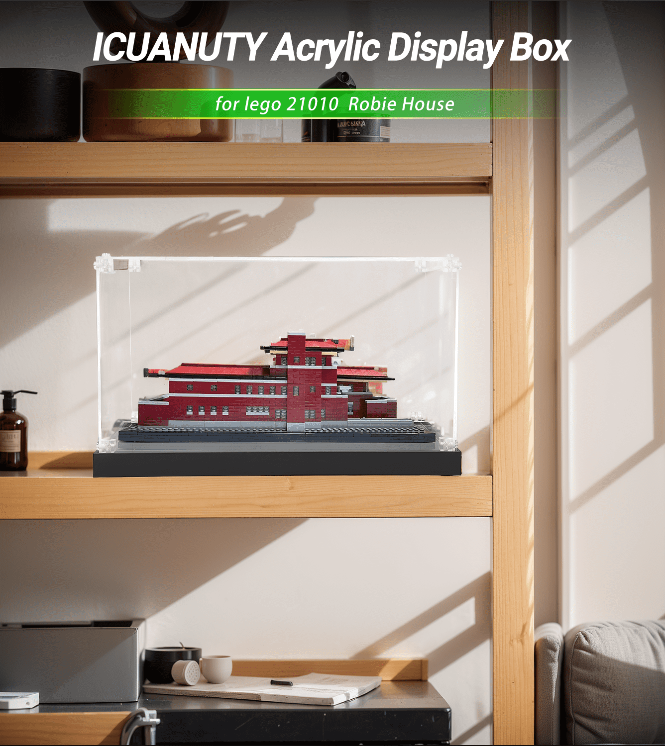 Display Case for Lego Robie House 21010