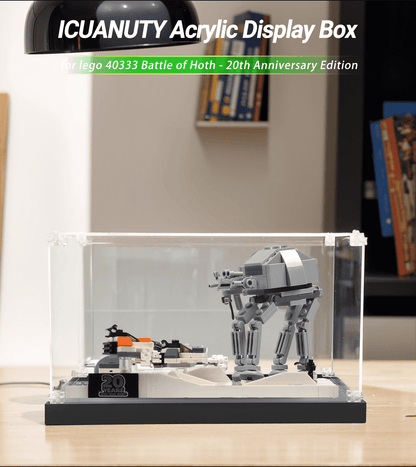 Display case for LEGO Battle of Hoth - 20th Anniversary Edition 40333