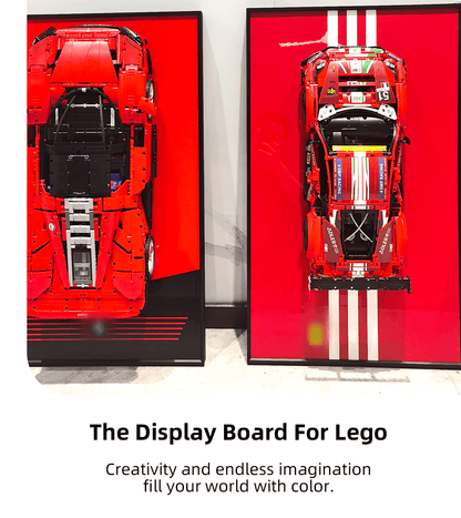 Display Wallboard for Lego Ferrari 488 GTE 42125