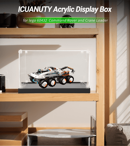 Display case for LEGO Command Rover and Crane Loader 60432