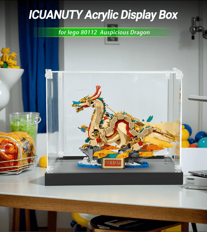 Display Case for Lego Auspicious Dragon 80112