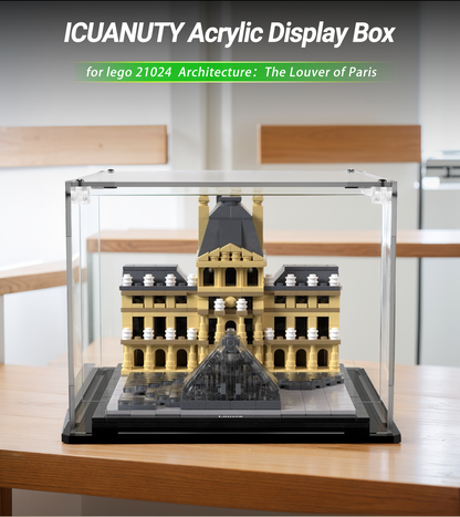 Display Case for Lego Architecture Louvre 21024