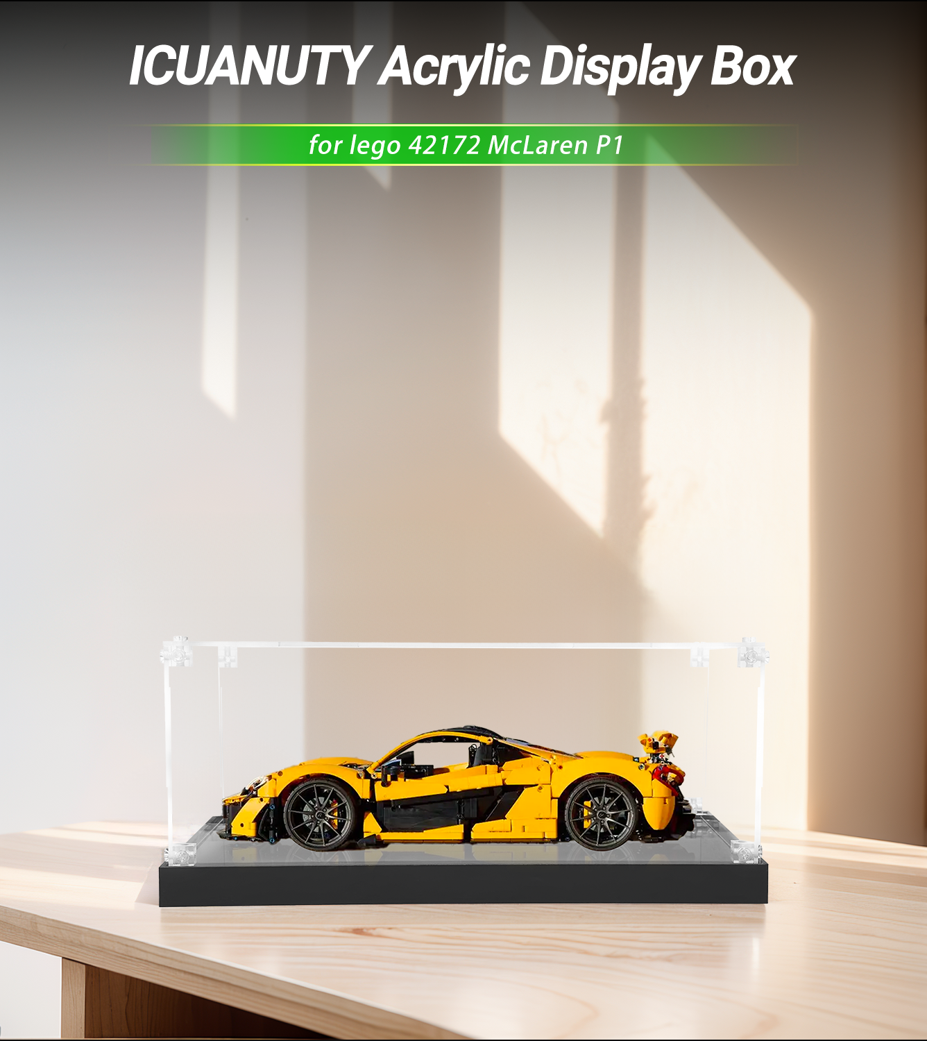 Display Case for LEGO Technic McLaren P1 42172