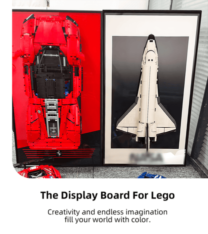 Display Wallboard for LEGO® 10283 Icons NASA Space Shuttle Discovery