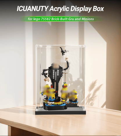 Display case for LEGO Gru and Minions 75582