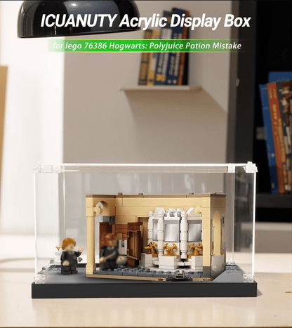 Display Case for Lego Hogwarts: Polyjuice Potion Mistake 76386 - ICUANUTY