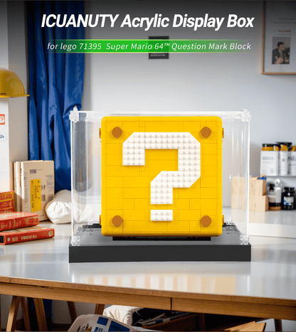 Display Case for LEGO Super Mario 64 Question Mark 71395