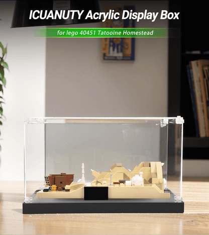 Display Case for Lego Tatooine Homestead 40451