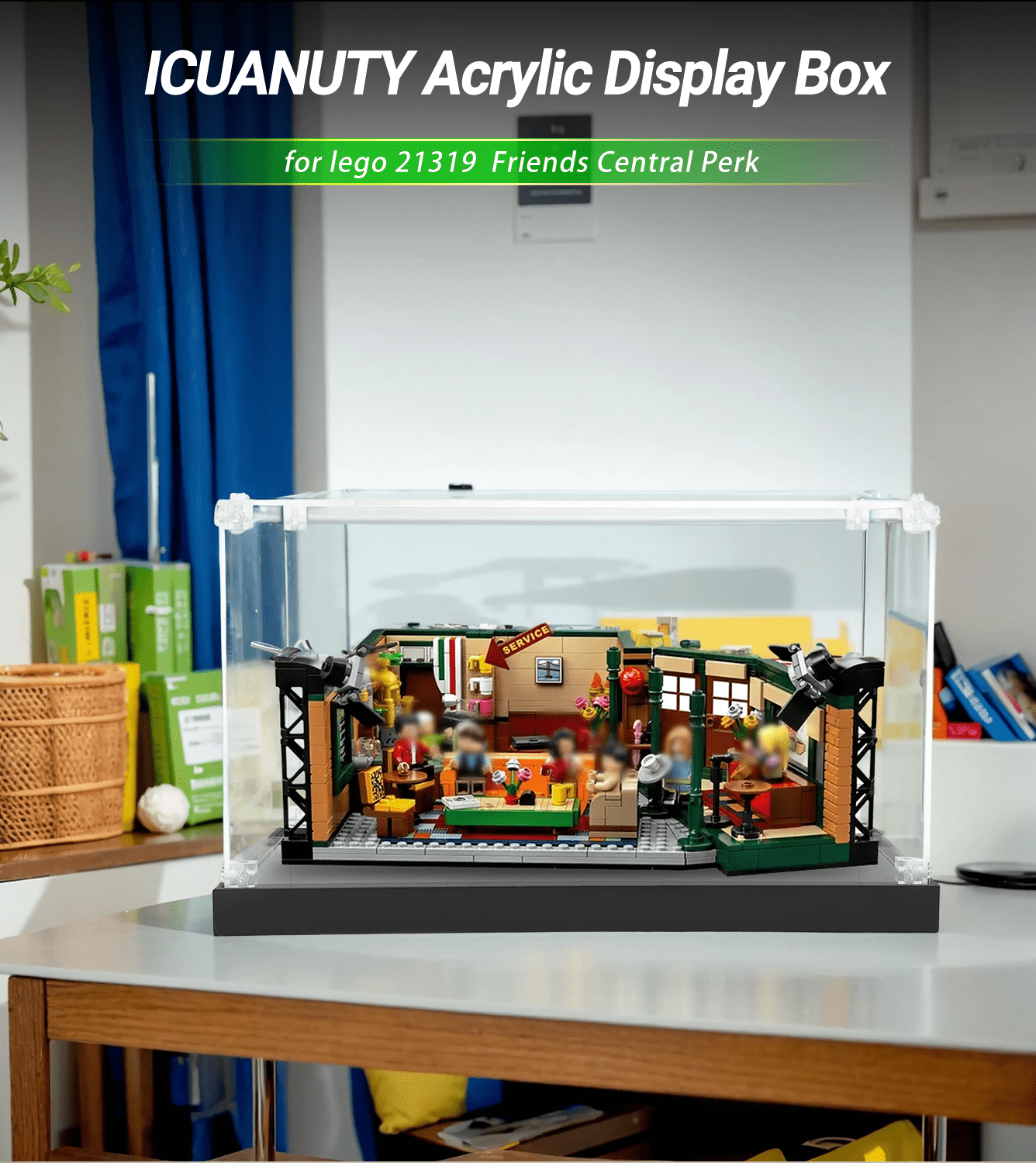 Display Case for Lego Friends Central Perk 21319