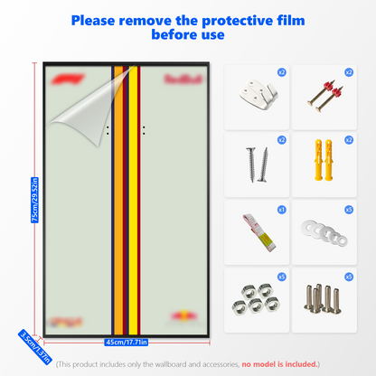 Display Wallboard for LEGO Oracle Red Bull Racing RB20 F1 Car 42206