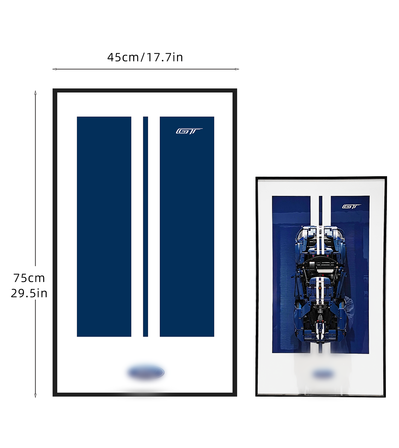 WallMount for Lego 42154 Technic™ 2022 Ford GT LEGO Car