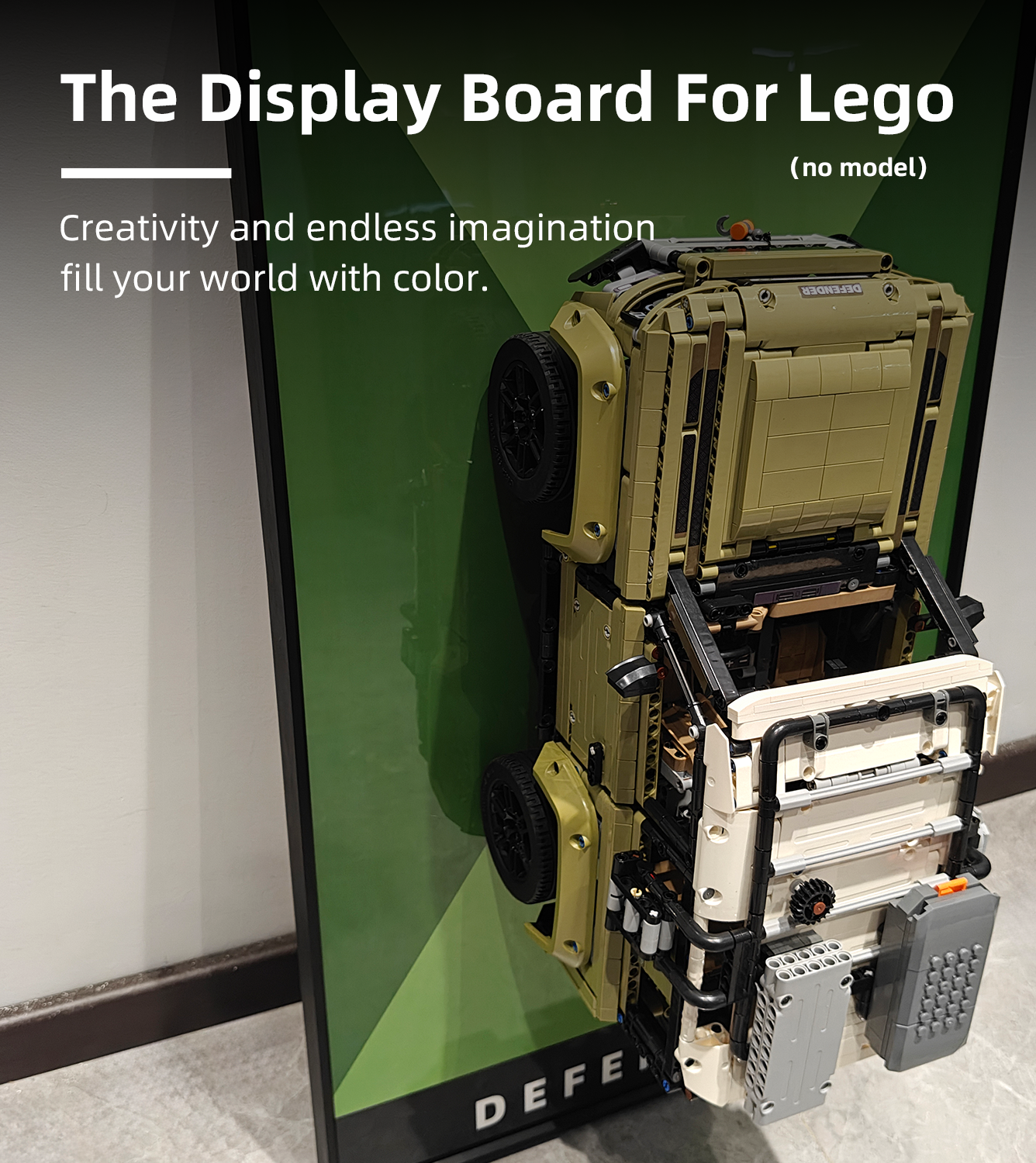 Display Wall Board for Lego 42110 Technic™ Land Rover Defender