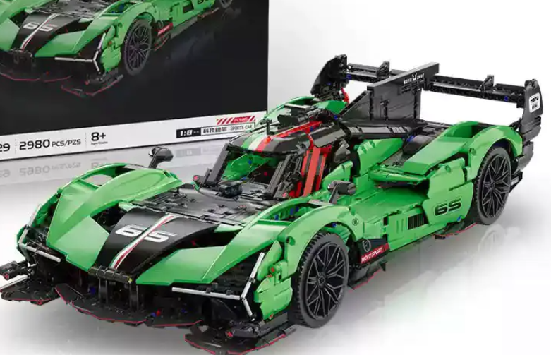 Pre-sale: BLOCK SC65 Super Racing Car 1:8 (2980 pcs)