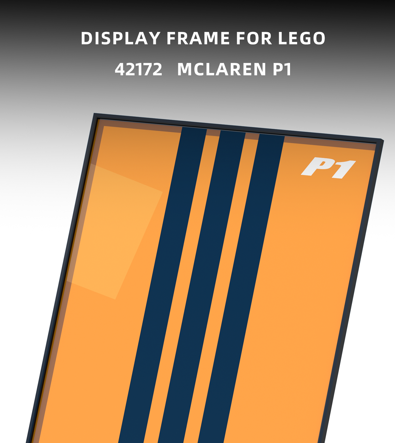 Display Wall Mount for Lego Technic McLaren P1 42172