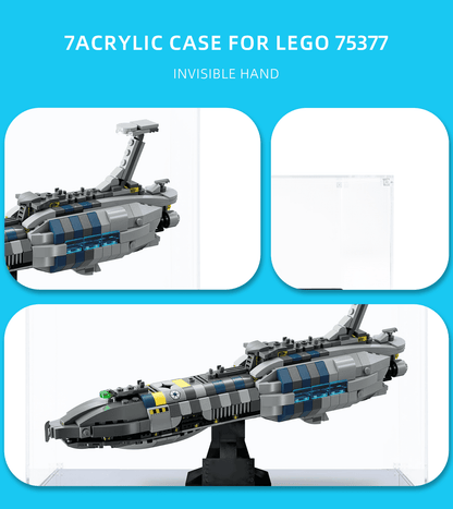 Display case for LEGO Invisible Hand 75377