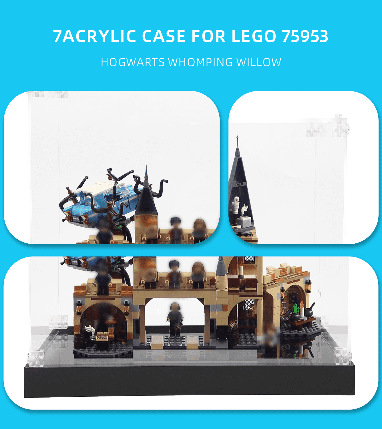 Display Case for Lego Hogwarts Whomping Willow 75953