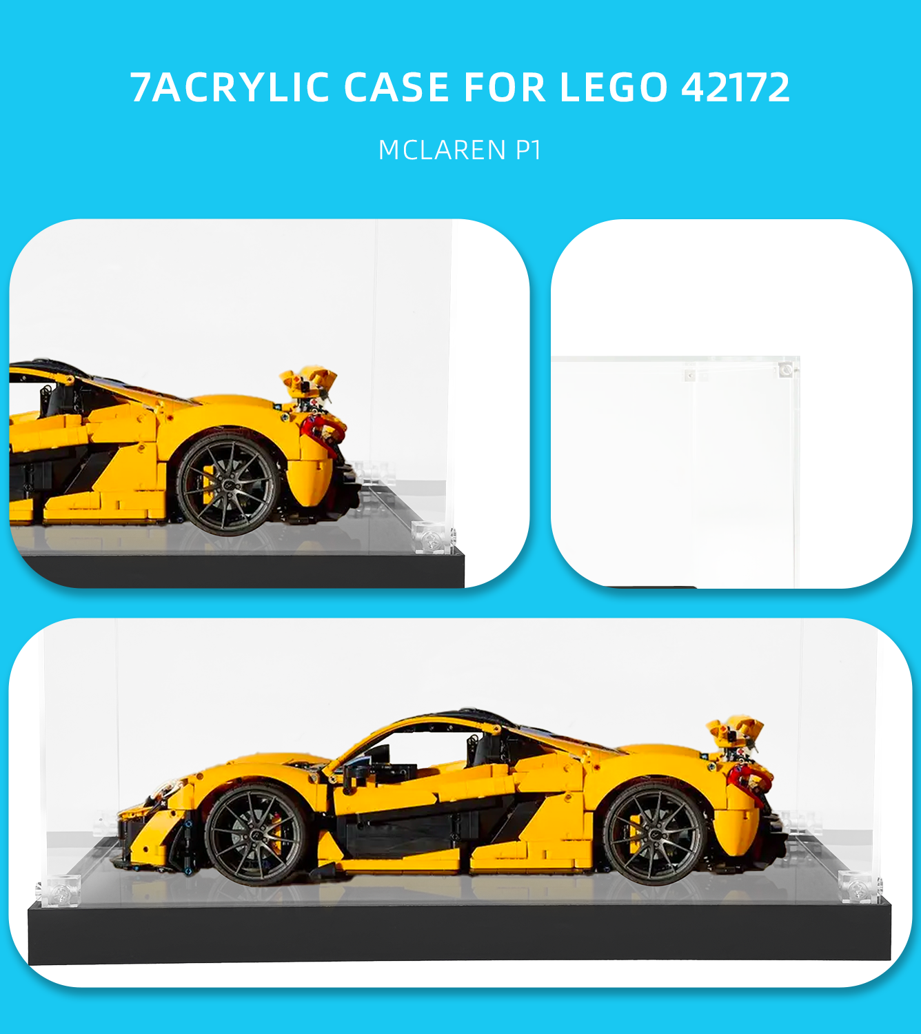 Display Case for LEGO Technic McLaren P1 42172