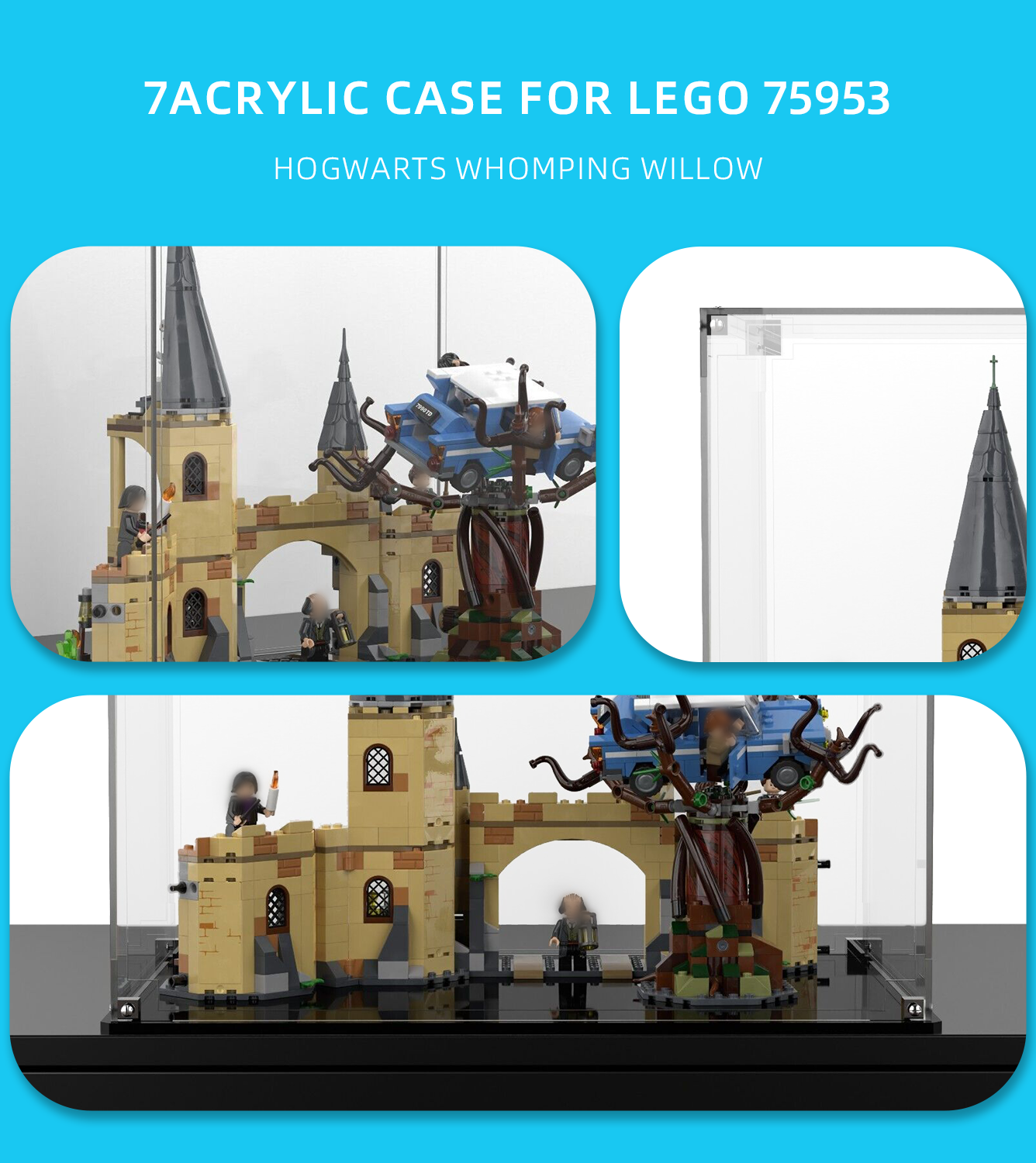 Display Case for Lego Hogwarts Whomping Willow 75953
