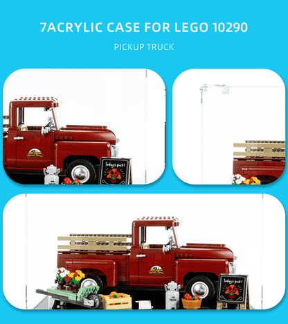 Display Case for Lego Pickup Truck 10290