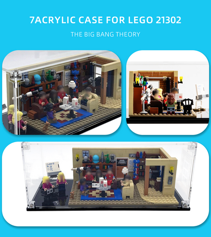 Display Case for Lego The Big Bang Theory 21302
