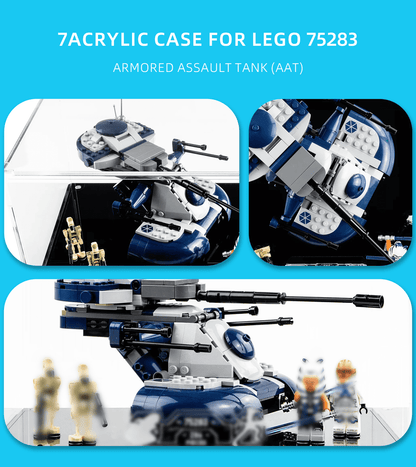 Display Case for Lego Armoured Assault Tank AAT 75283