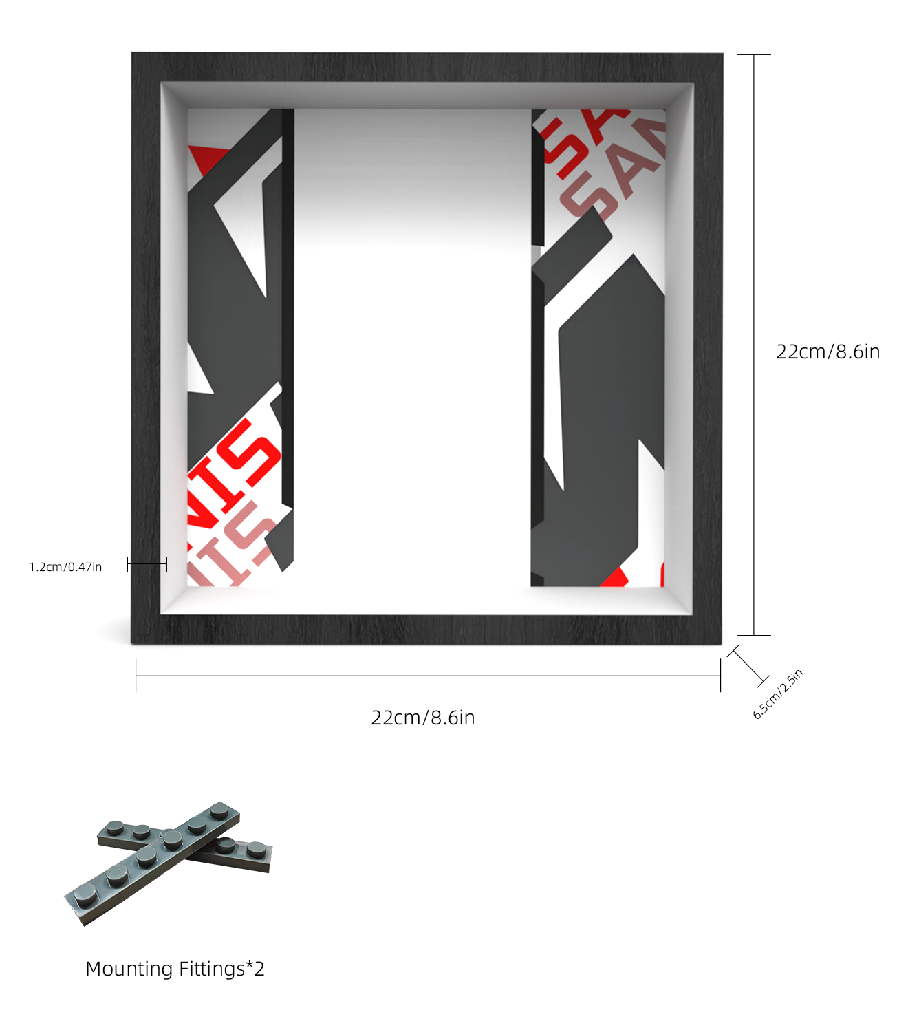 Display Car Frame for Lego Speed Champions Nissan GT-R NISMO 76896