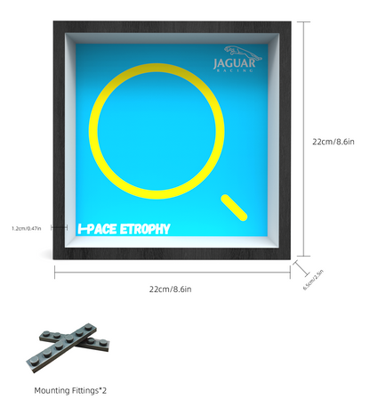 Display Car Frame for Lego Speed Champions Jaguar I-PACE eTROPHY 76898