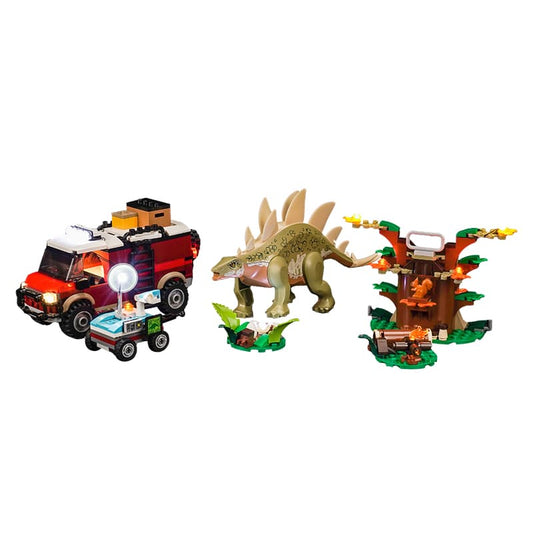 Light Kit for LEGO Jurassic World Dinosaur Missions: Stegosaurus Discovery 76965