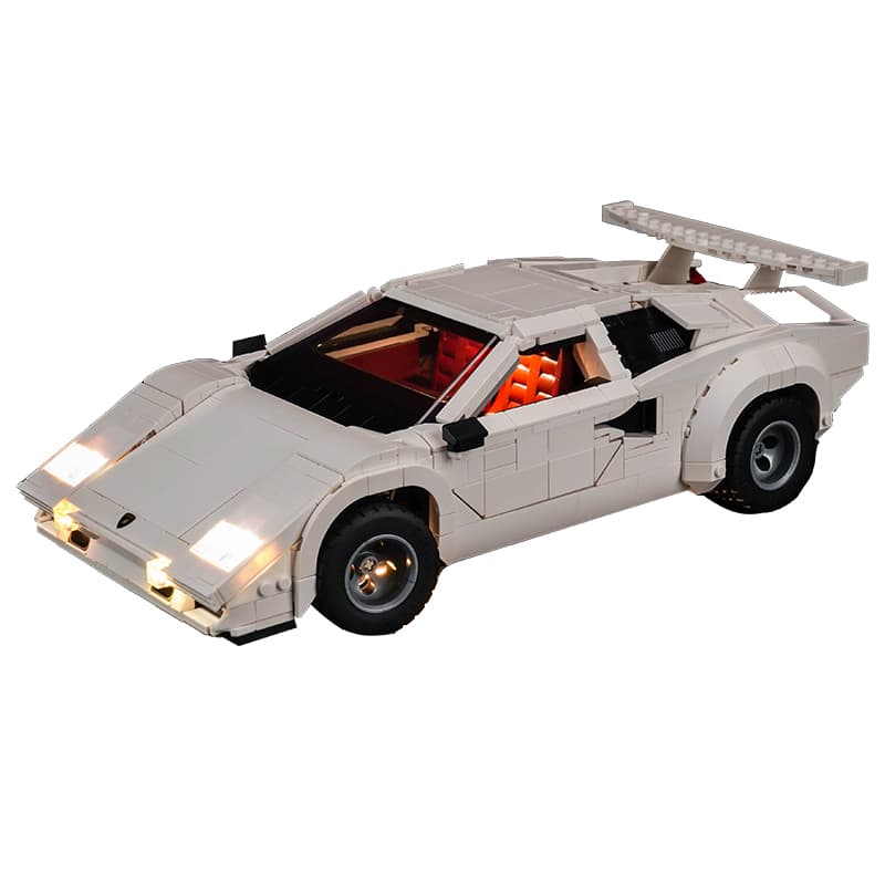 Light Kit for LEGO Lamborghini Countach 5000 Quattrovalvole 10337