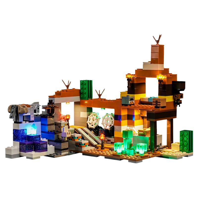 Light Kit for LEGO Minecraft The Badlands Mineshaft 21263