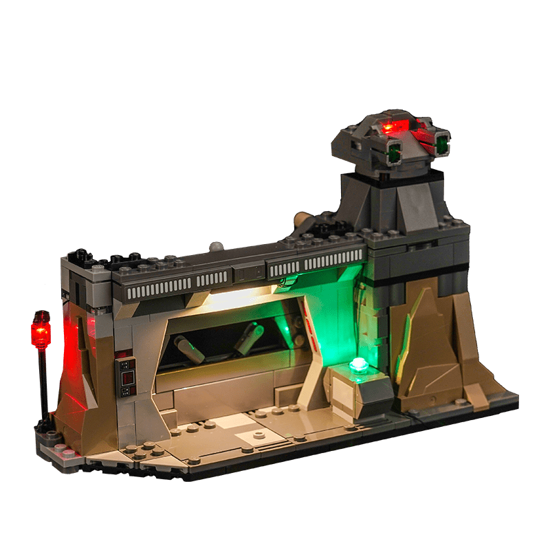 Light Kit for LEGO Paz Vizsla and Moff Gideon Battle 75386