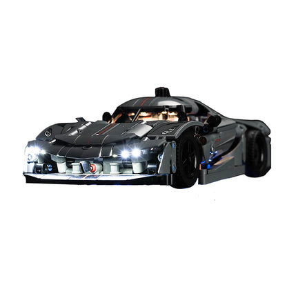 Light Kit for LEGO Technic Koenigsegg Jesko Absolut Grey Hypercar 42173