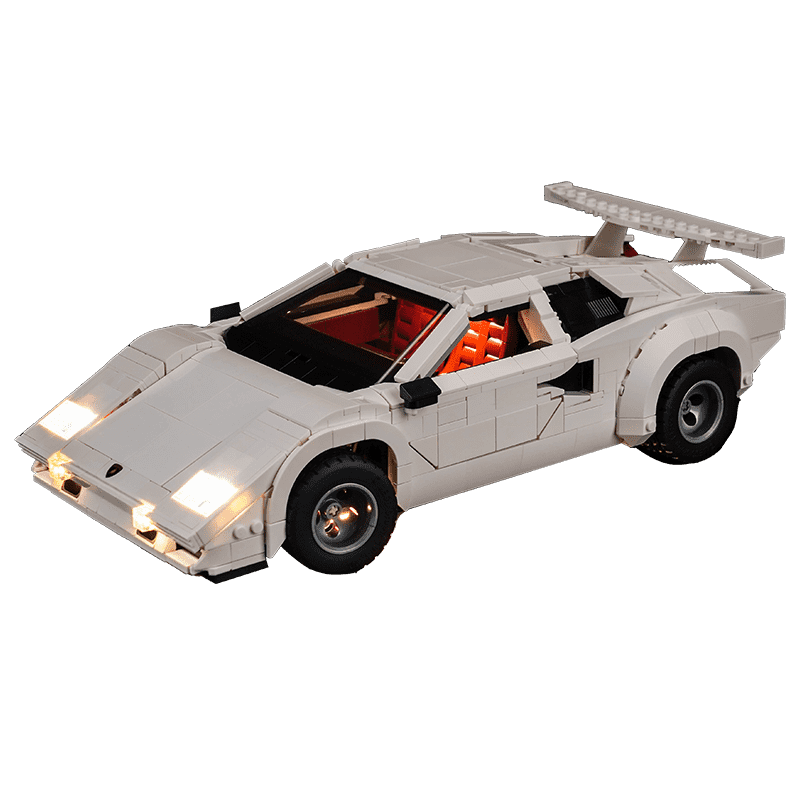 Light Kit for LEGO Lamborghini Countach 5000 Quattrovalvole 10337