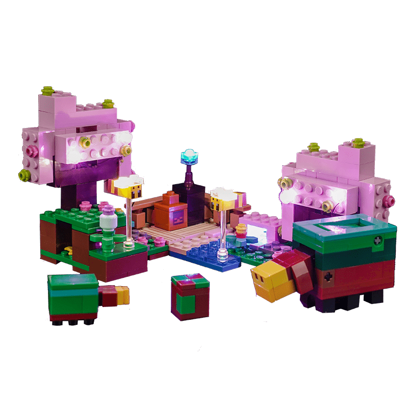 Light Kit for LEGO Minecraft The Cherry Blossom Garden 21260