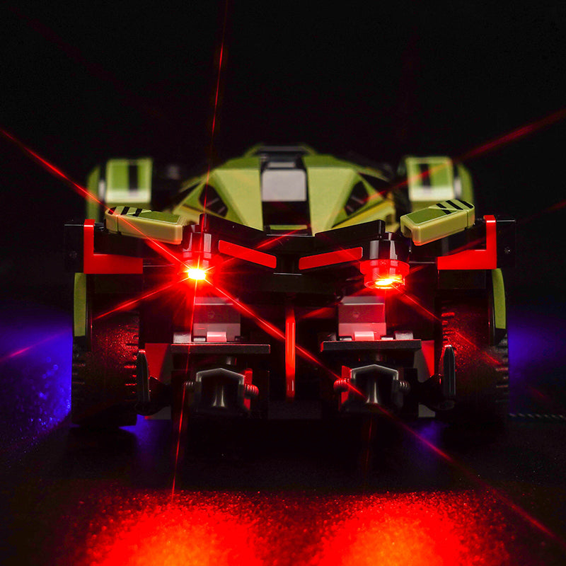 Light kit for Lego Speed Champions Lamborghini Lambo V12 Vision GT Super Car 76923