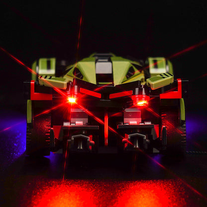 Light kit for Lego Speed Champions Lamborghini Lambo V12 Vision GT Super Car 76923