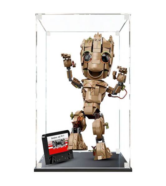 ICUANUTY -Display Case for Lego Marvel I am Groot 76217