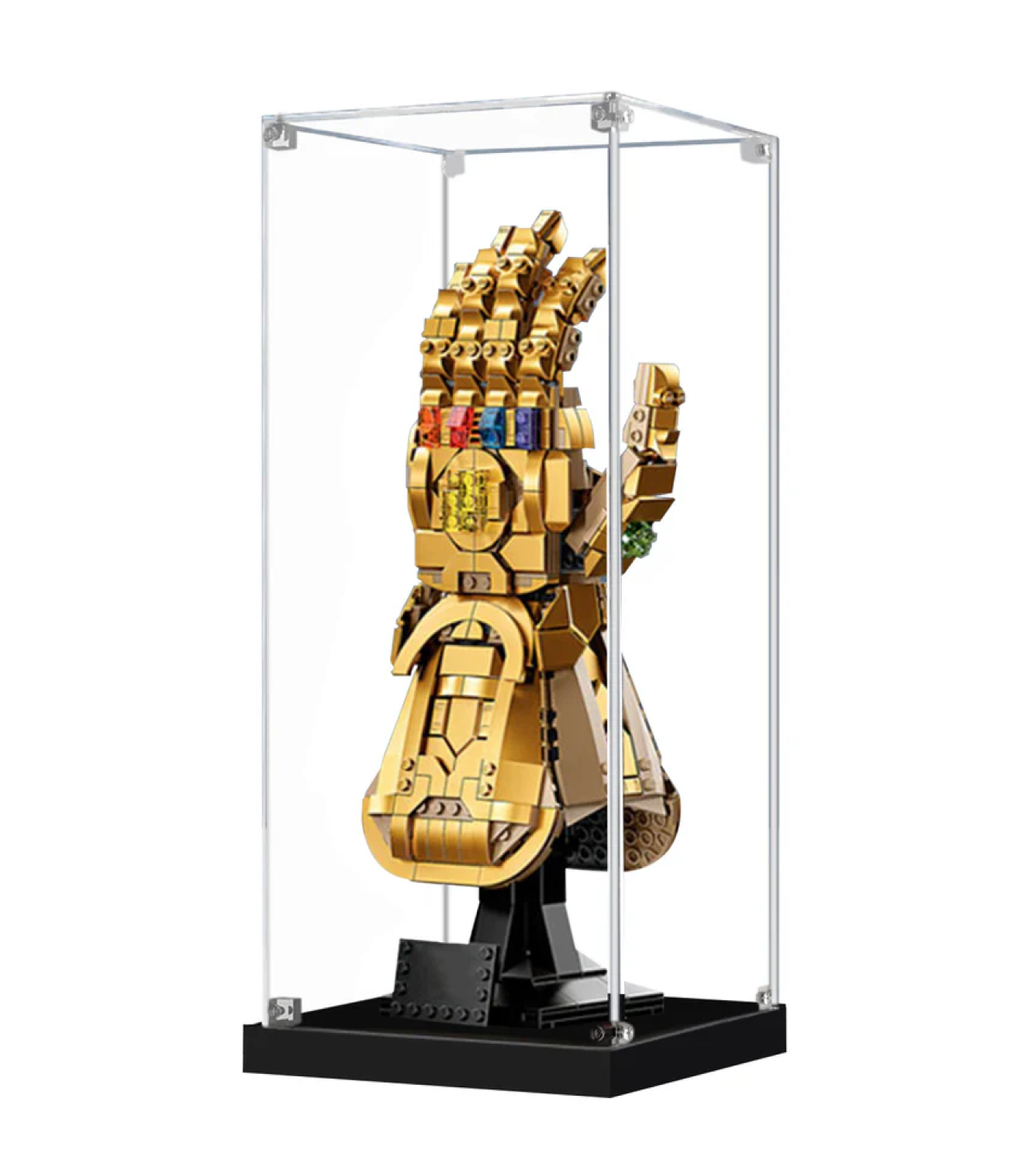 Display Case for Lego Infinity Gauntlet Glove 76191 /76223 Nano Gauntlet