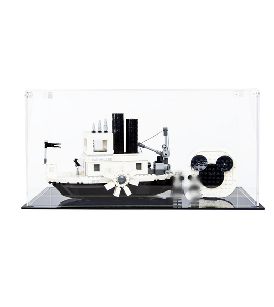 Display Case for Lego ideas Steamboat Willie 21317