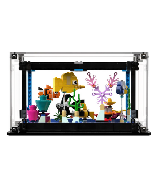 Display Case for Lego Creator Fish Tank 31122 - ICUANUTY