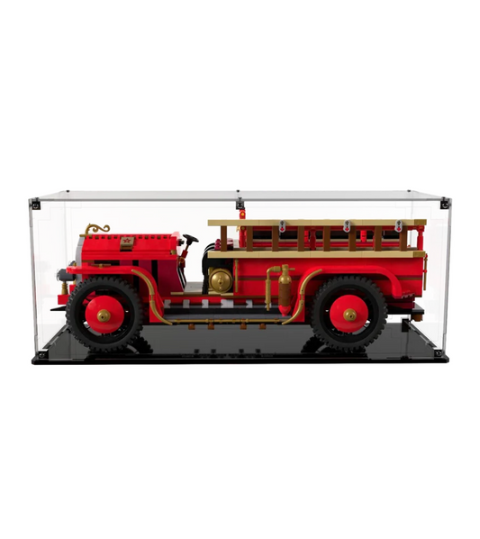 Display Case for Lego Bricklink Antique Fire Engine BL 19002 - ICUANUTY