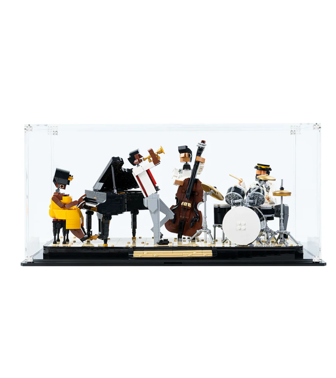 Display Case for lego 21334 Ideas Jazz Quartet