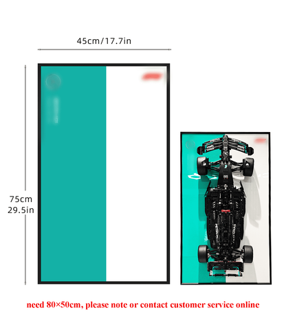 Display Wall Mount for Lego Technic™ Mercedes-AMG F1 W14 E Performance (42171)