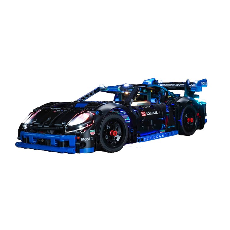 Light Kit for LEGO Technic Porsche GT4 e-Performance Race Car 42176