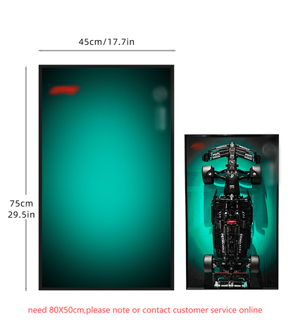 Display Wallboard for Lego Technic™ Mercedes-AMG F1 W14 E Performance (42171)