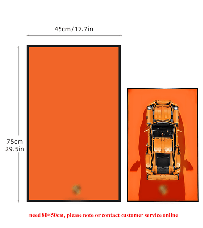 Display Wall Mount for Lego Porsche 911 RSR +911 GT3 RS - ICUANUTY