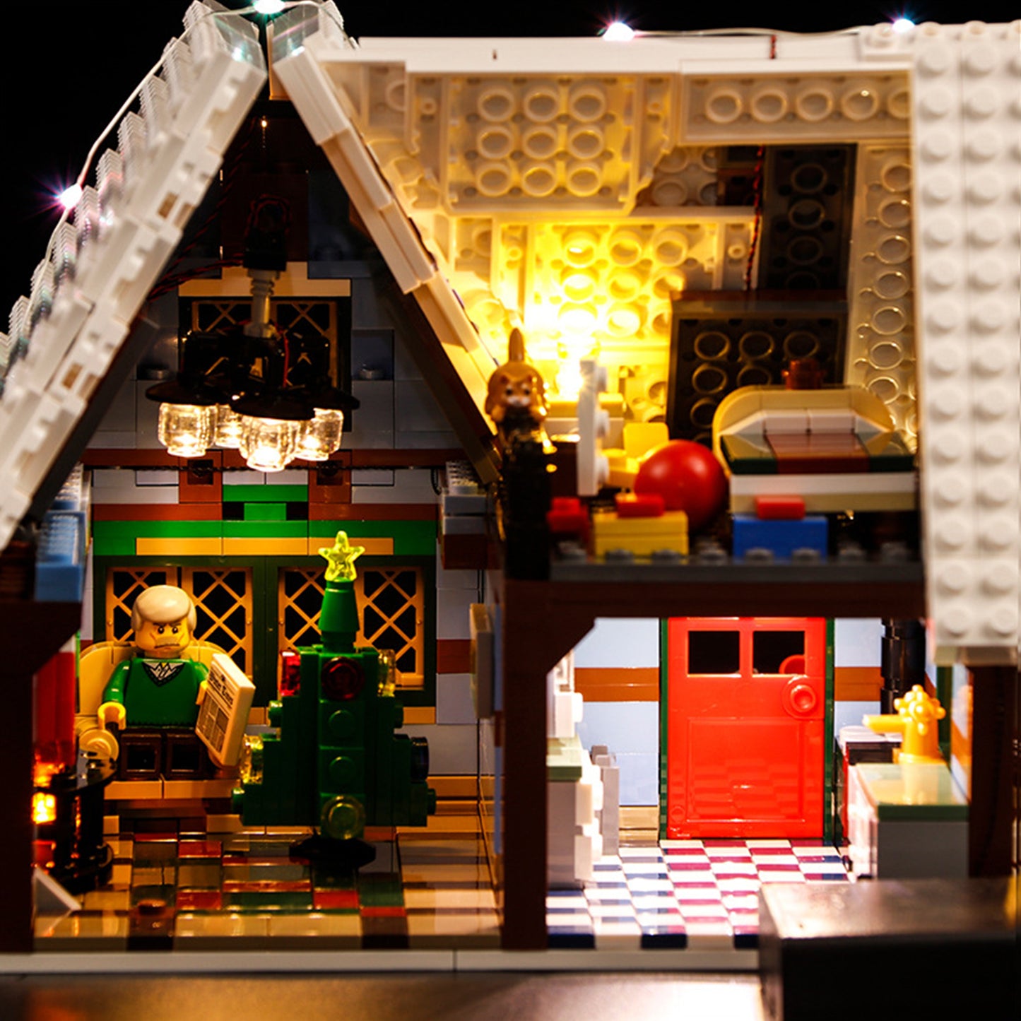  Light kit for Lego Creator Winter Village Post Office 10222 