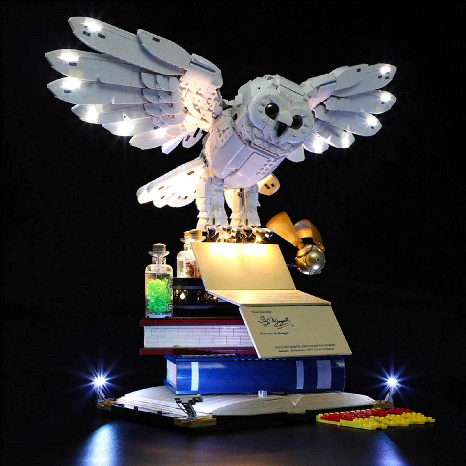 Light kit for Lego Harry Potter 76391 Hogwarts Icons