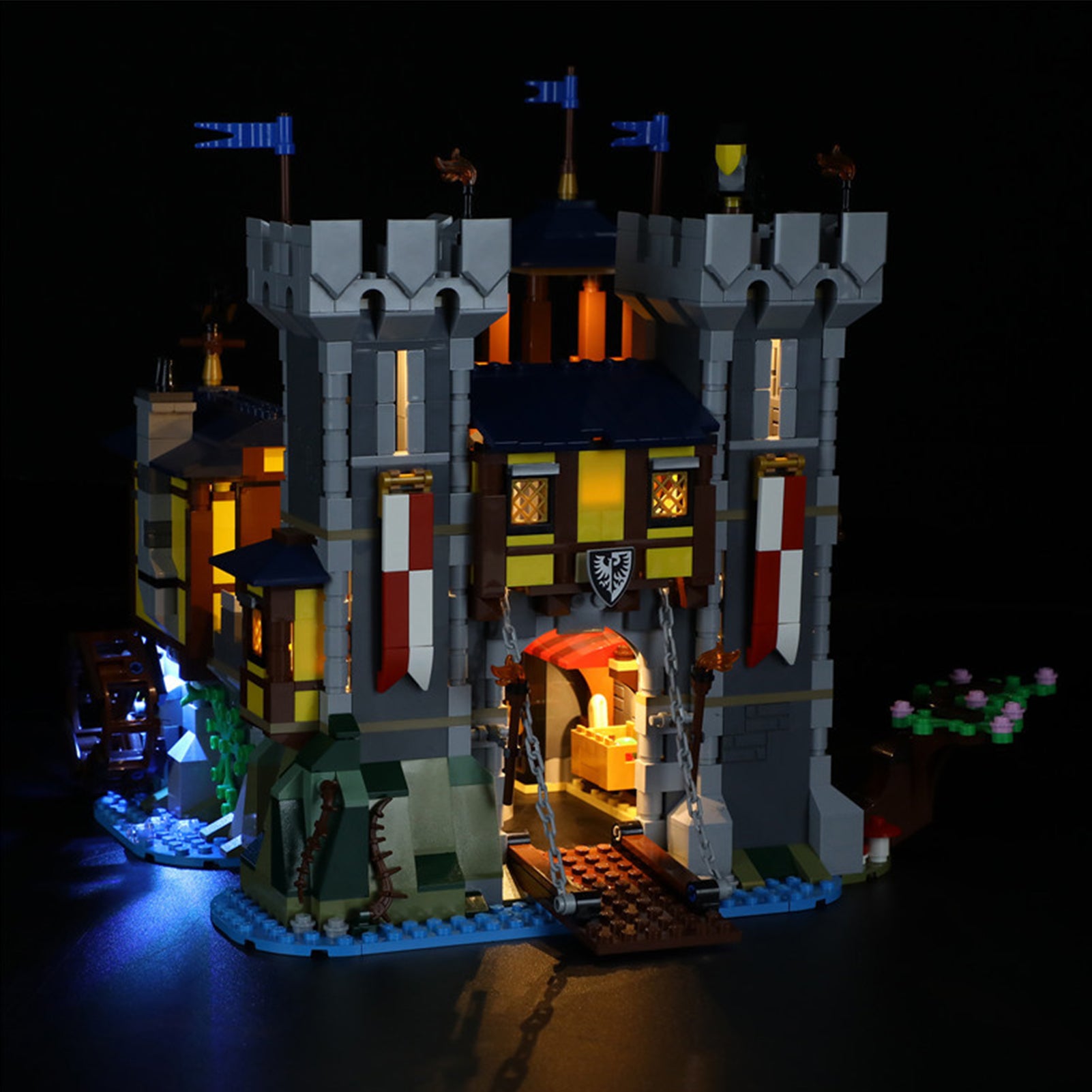 Light kit for Lego Creator 31120  Medieval Castle 